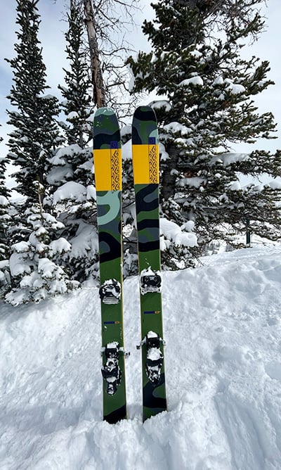 freeride ski test k2 Mindbender 101 Skis 2027 178 while K2s Dark Matter damping technology strategically places mass at key stability points to reduce vibration and maintain composure through chop and variable snow 2026 K2 Mindbender 85 -