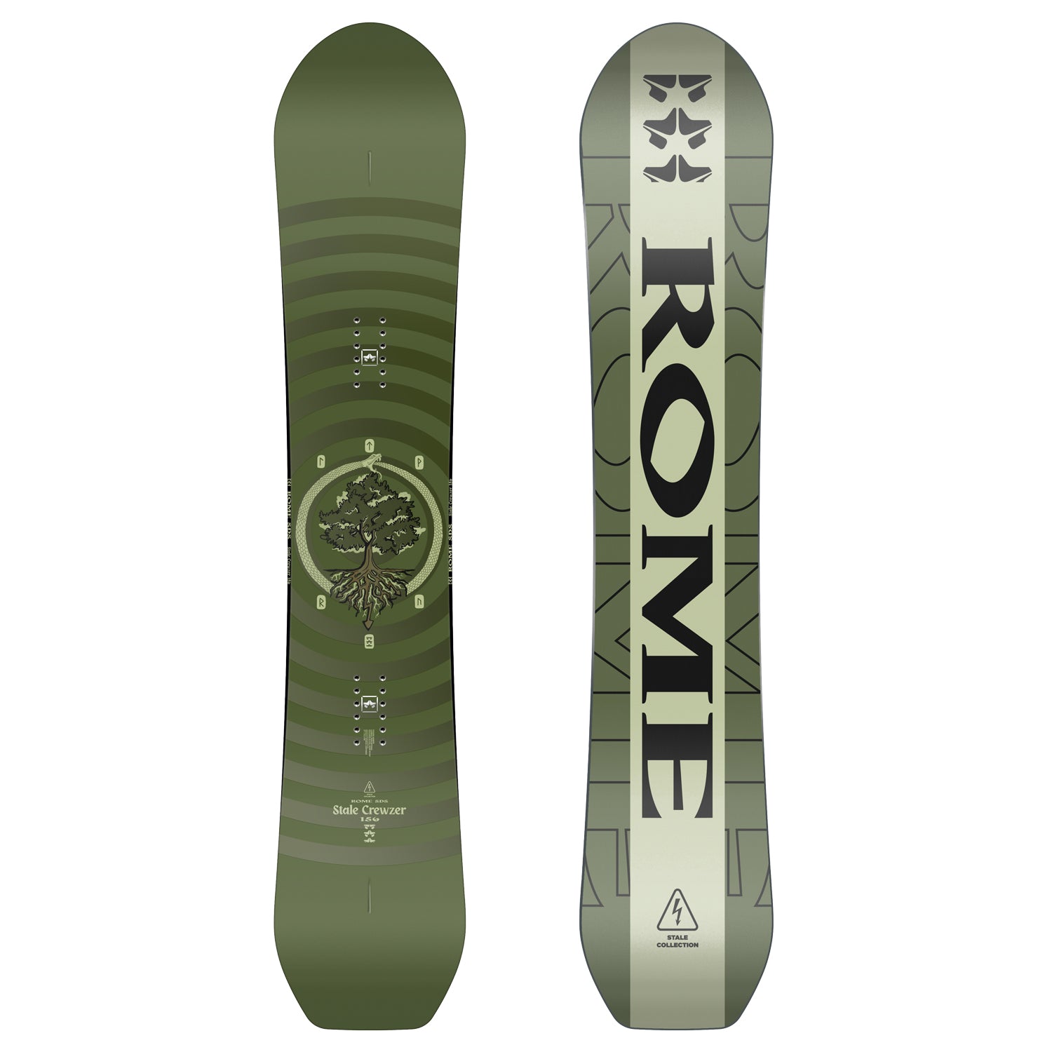 Rome Stale Crewzer Snowboard 2024 – evo