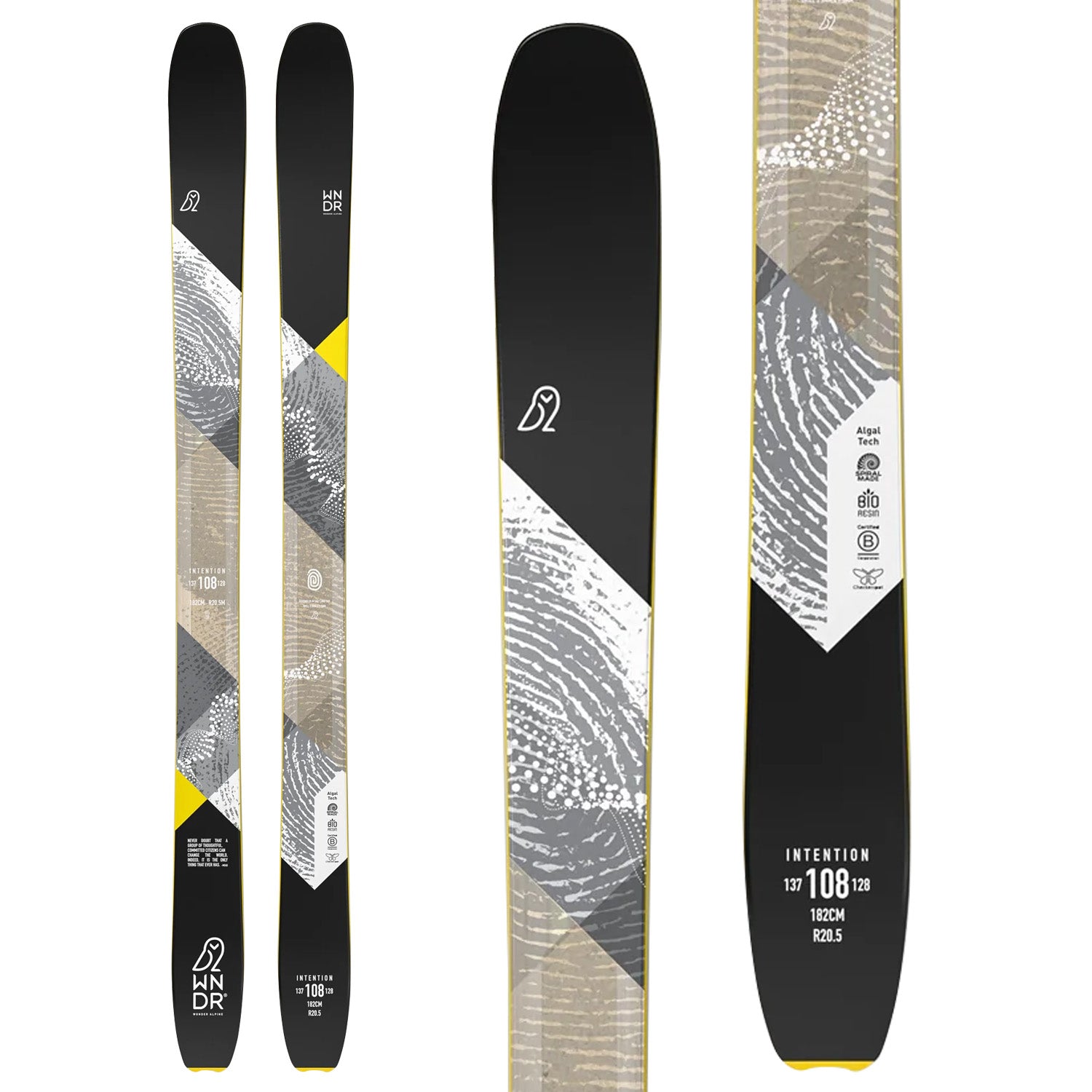 WNDR Alpine Intention 108 Camber Skis 2024 – evo