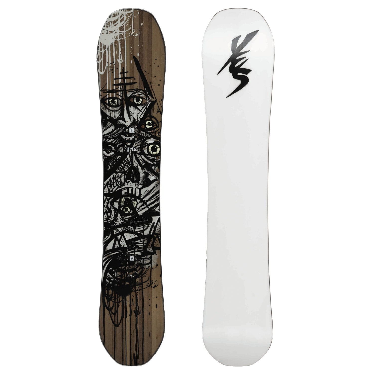 snowboard yes public General 150cm this board will hold your line. Yes Sender Snowboard | 2027