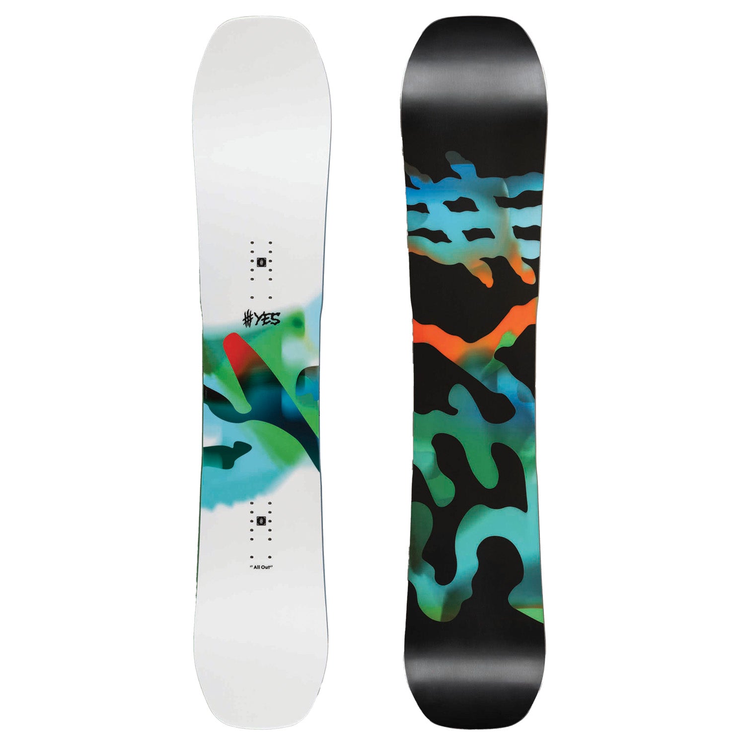 yes 2021 snowboards Yes All Out Snowboard 2025 155W