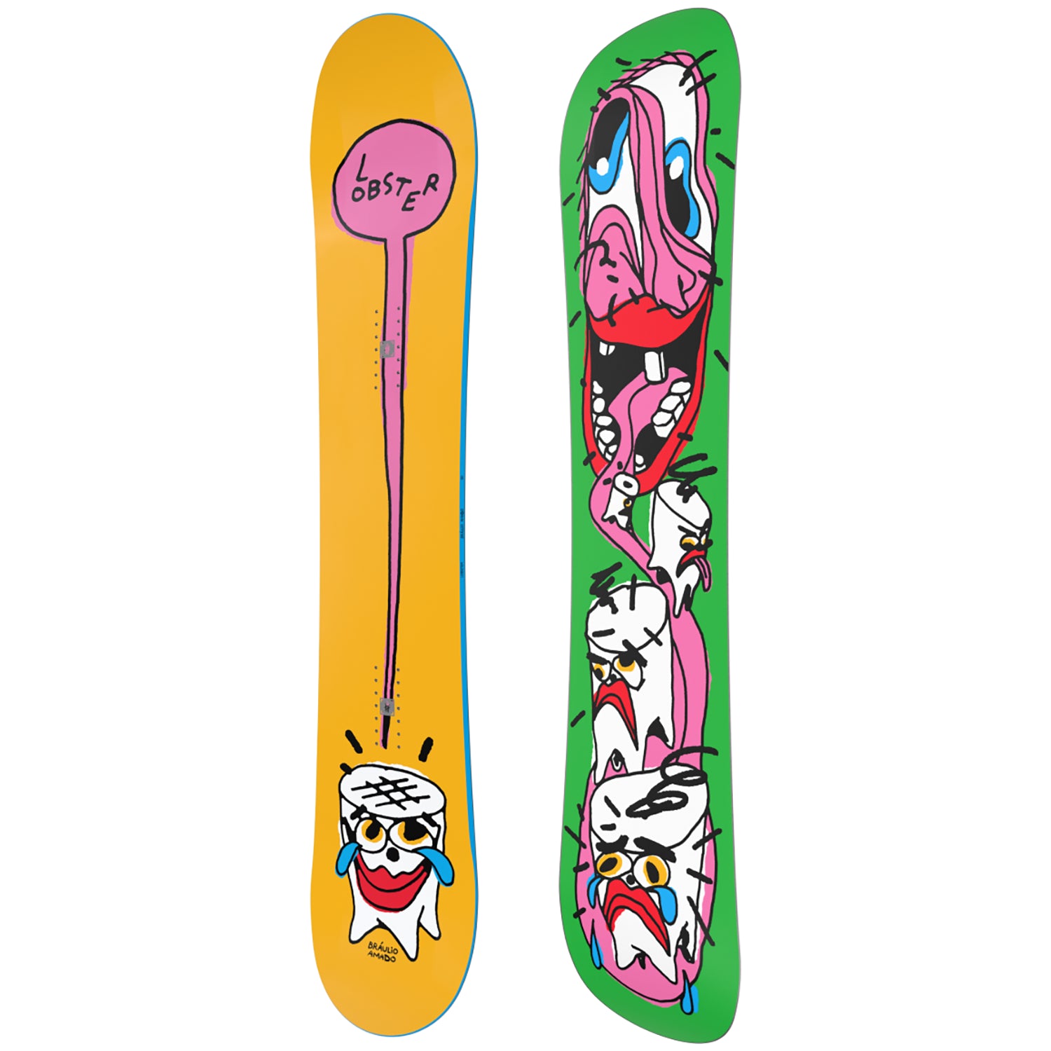 Lobster Braulio Amado Artist Edition Snowboard 2024 – evo