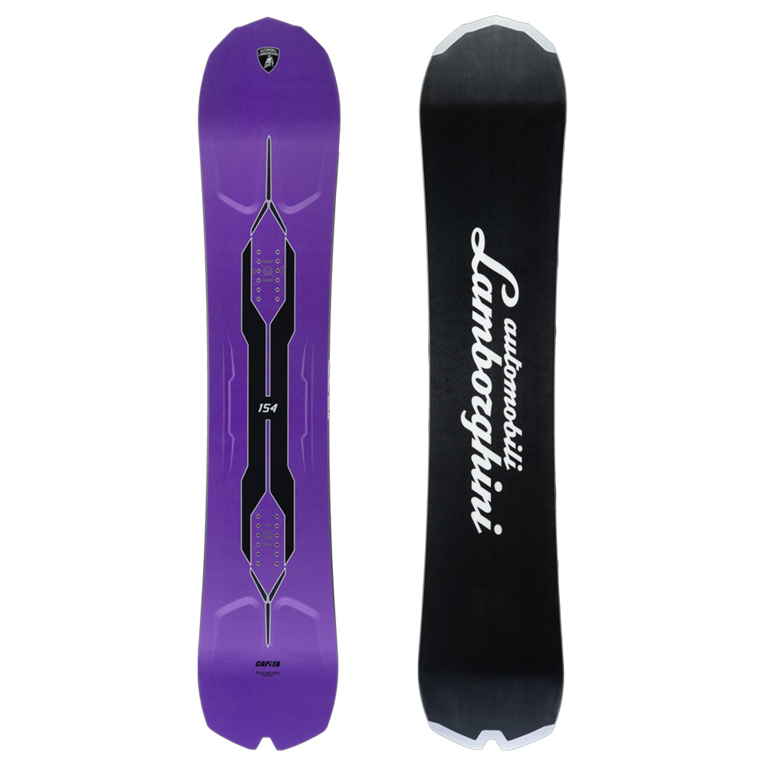 CAPiTA x Lamborghini Warpspeed Snowboard 2025 – evo