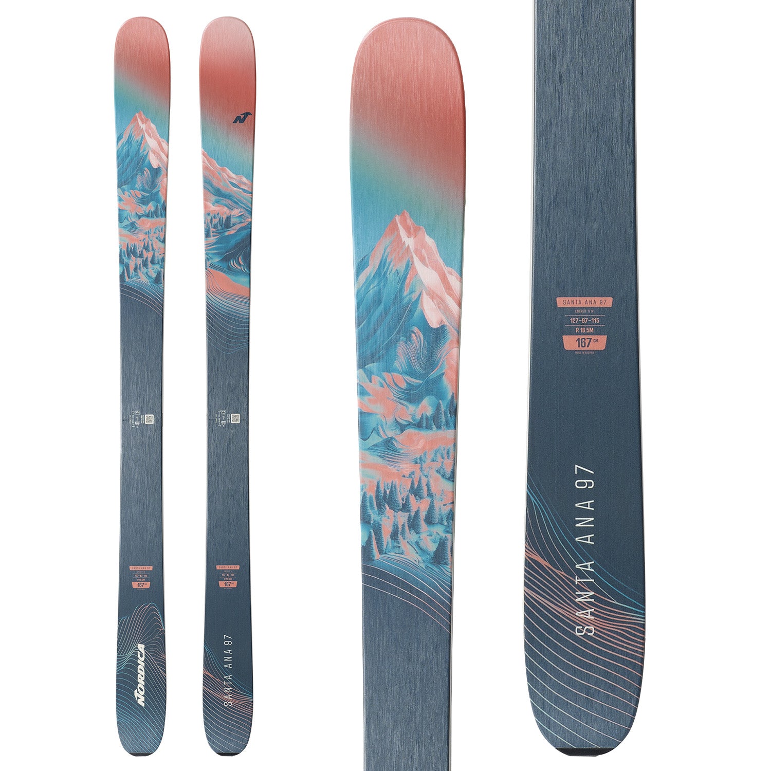 Nordica Santa Ana 97 Skis - Women's 2027 – evo