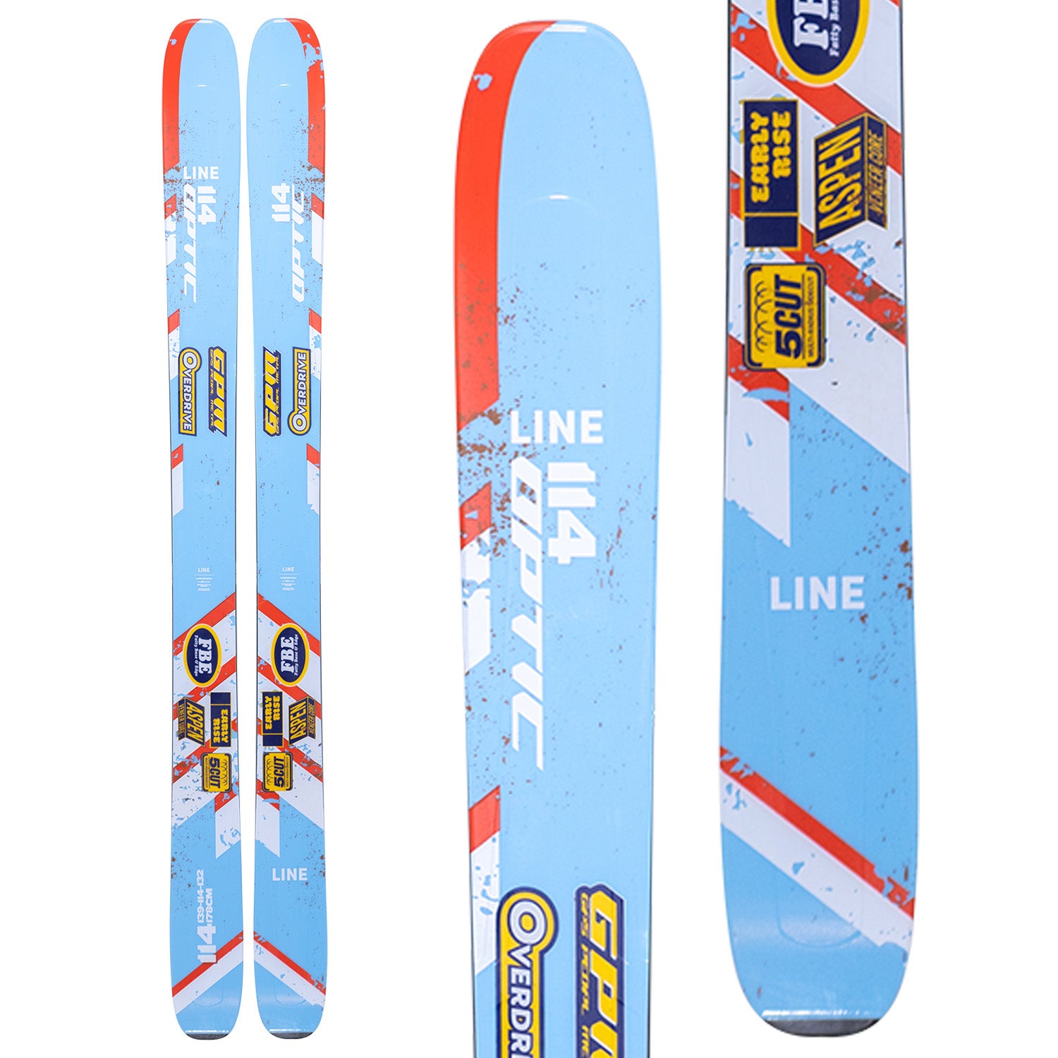 Line Skis Optic 114 Skis 2026 – evo