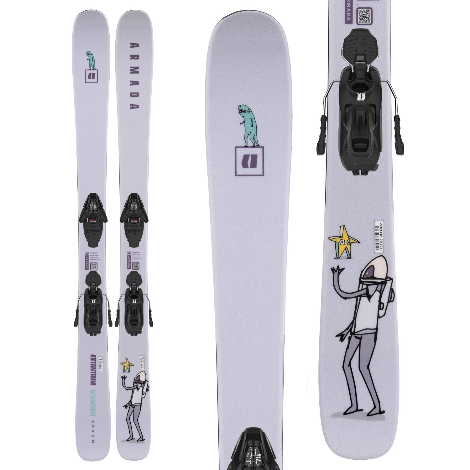 Armada Tantrum 84 Jr Skis + C5 Bindings - Kids' 2026 – evo