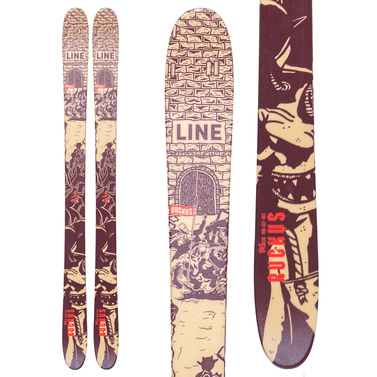 LINE スキー板 RUCKUS 155cm Line Skis Ruckus Skis - Kids' 2026 – evo