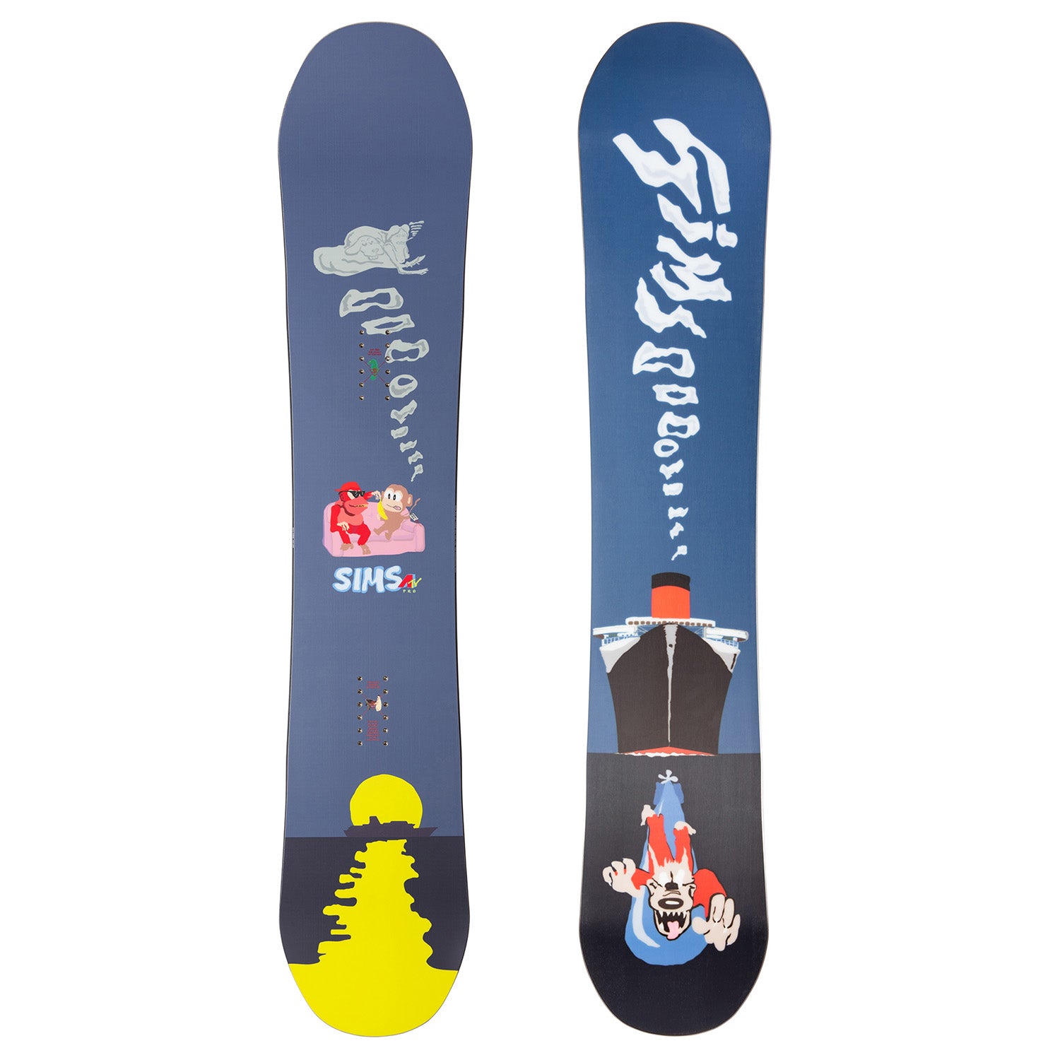 スノーボード Sims 23-24 ATV PRO 144 Sims ATV Pro Snowboard 2025 – evo