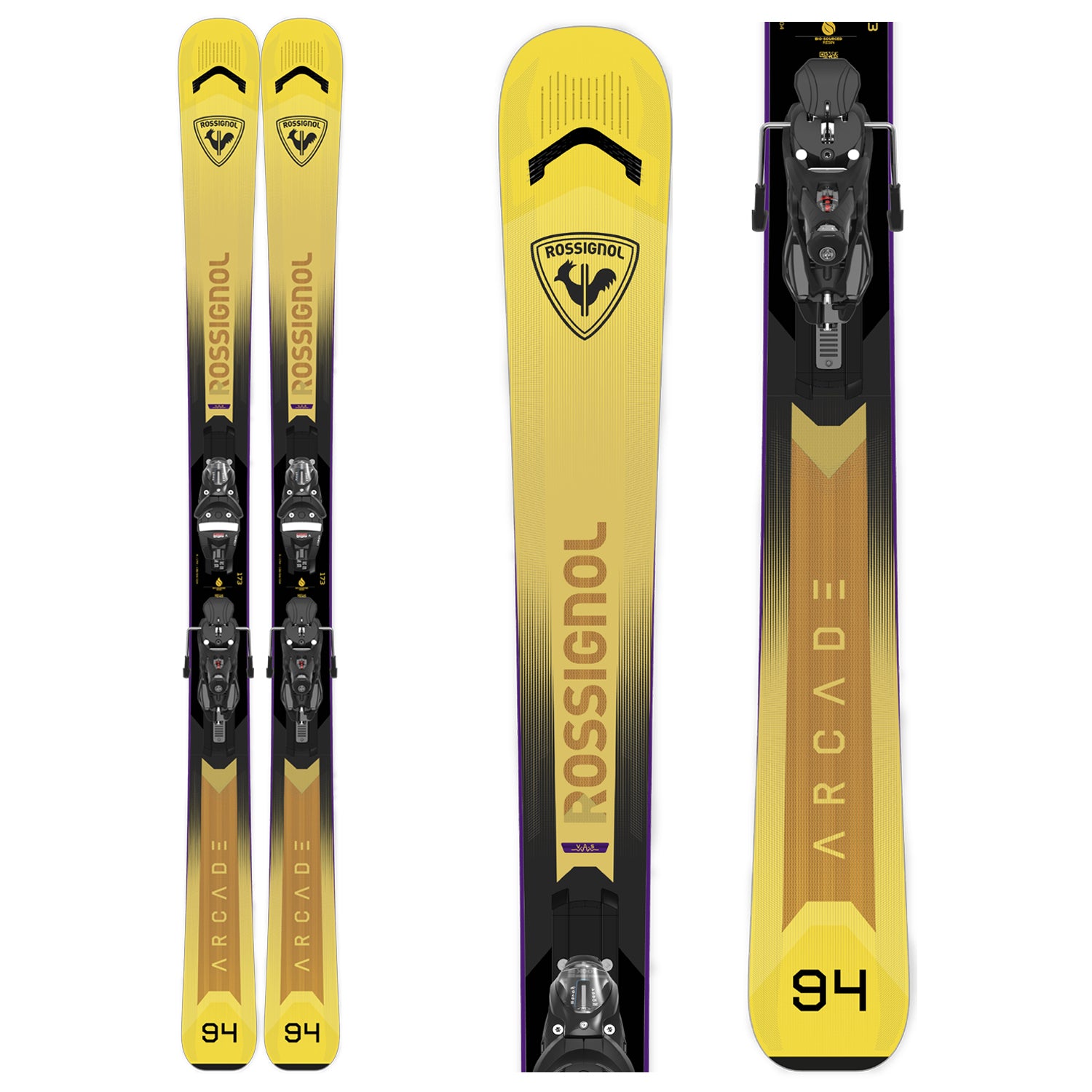 Rossignol Arcade 94 Skis + SPX 12 GW Bindings 2027 – evo