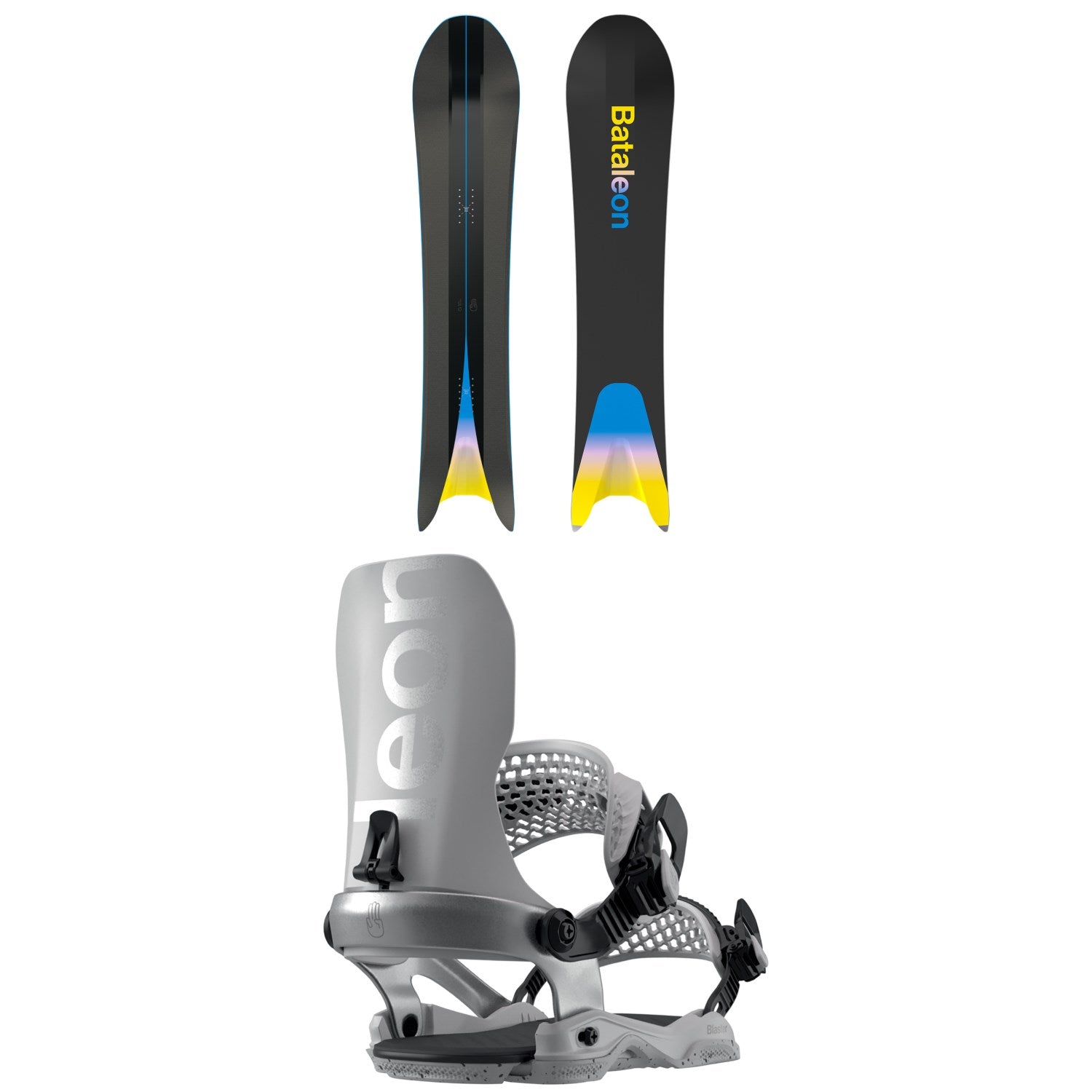 Bataleon Surfer Snowboard + Blaster AW Snowboard Bindings 2026 – evo
