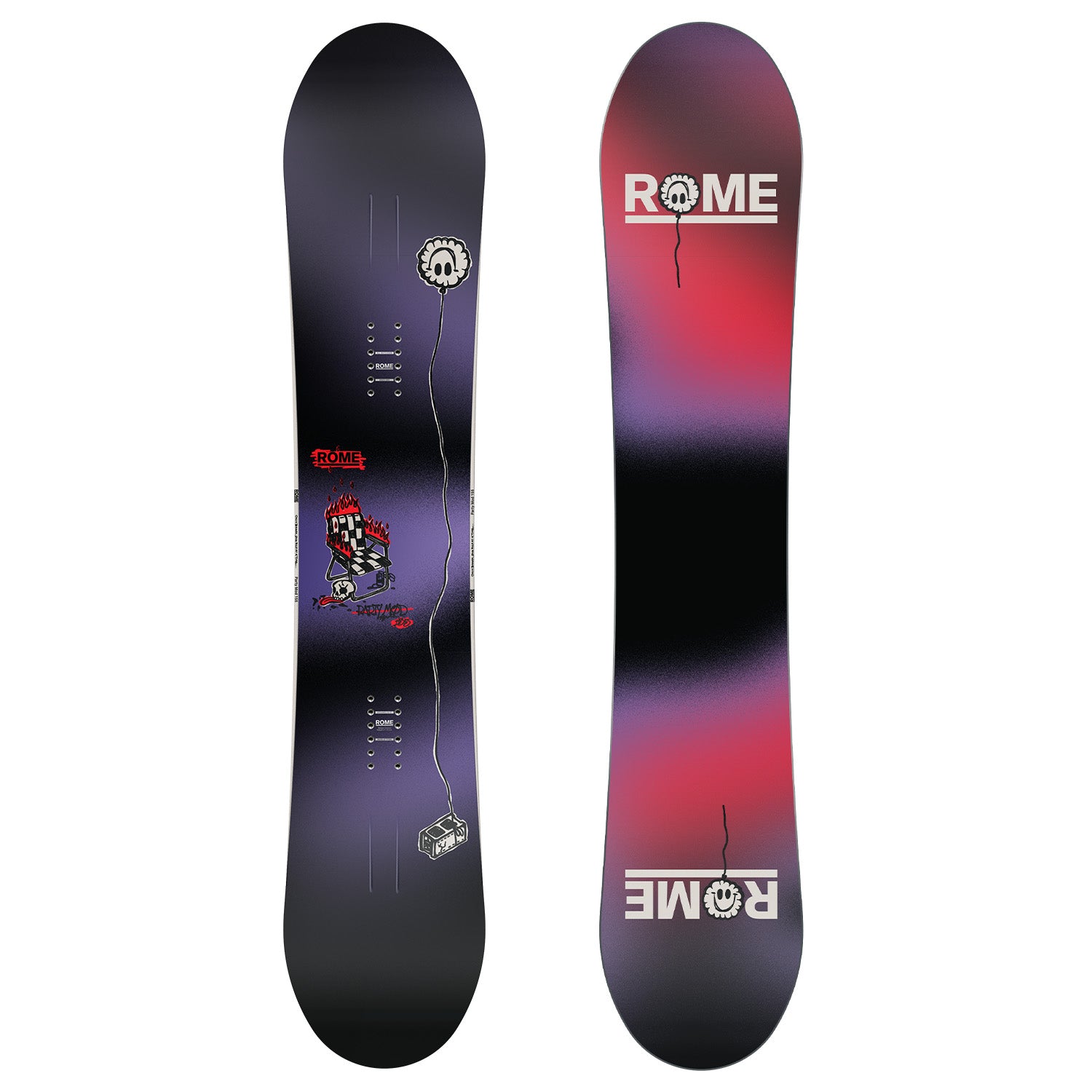 ROME THE MOD SERIE 160 スノーボード Rome Party Mod Snowboard 2026 – evo