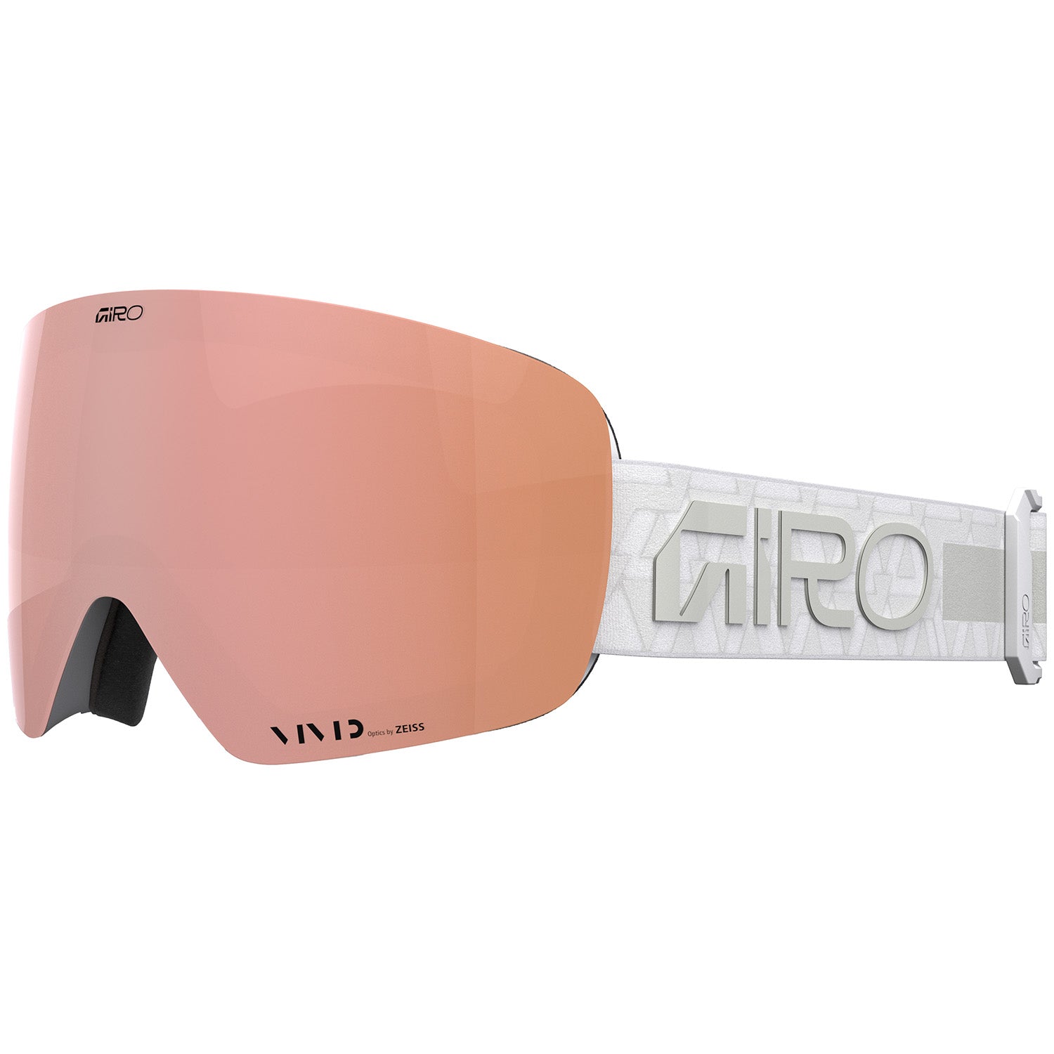 Giro Contour RS Goggle, White Crystals Rose Gold