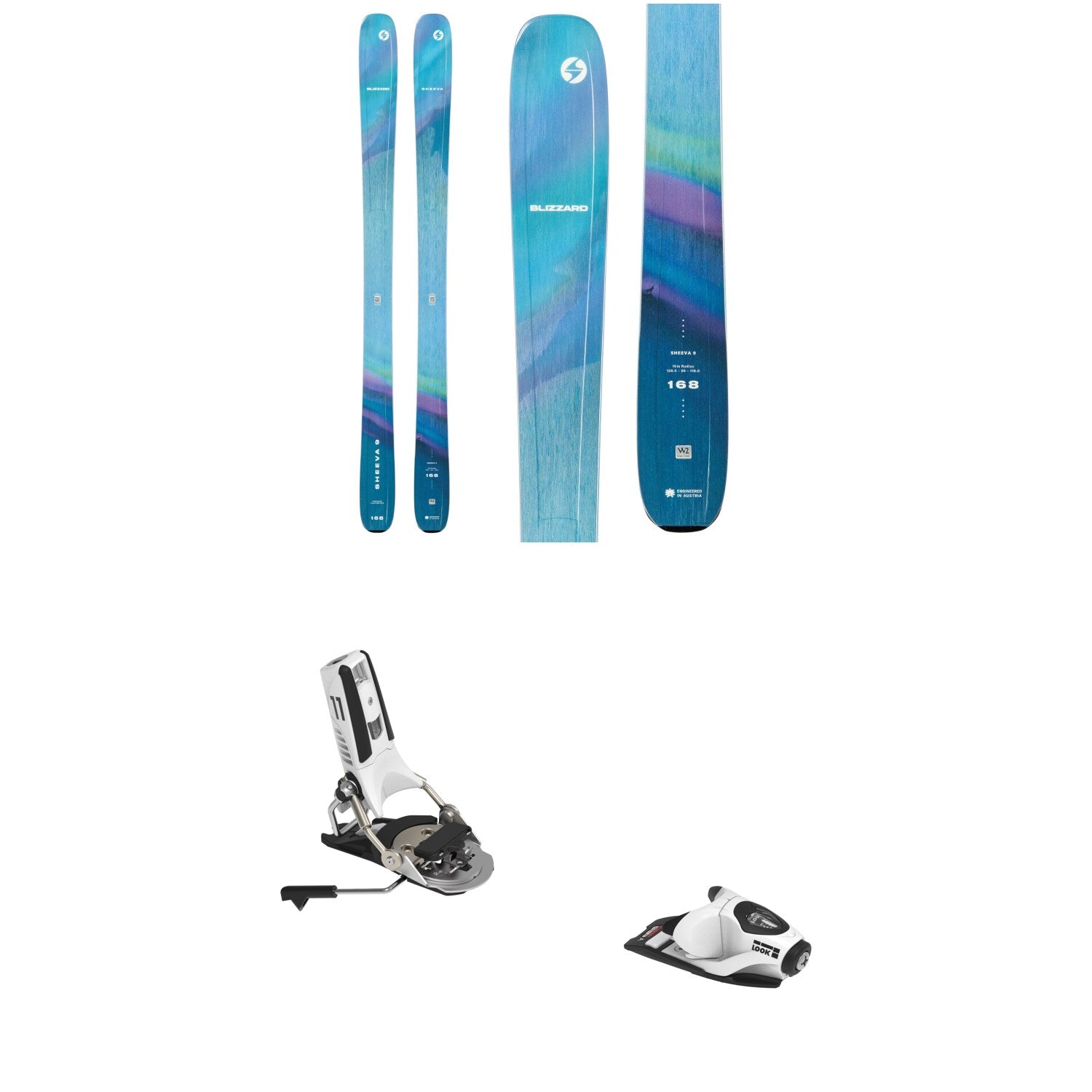 Blizzard Sheeva 9 Skis + Look Pivot 2.0 11 GW Ski Bindings 2027 – evo