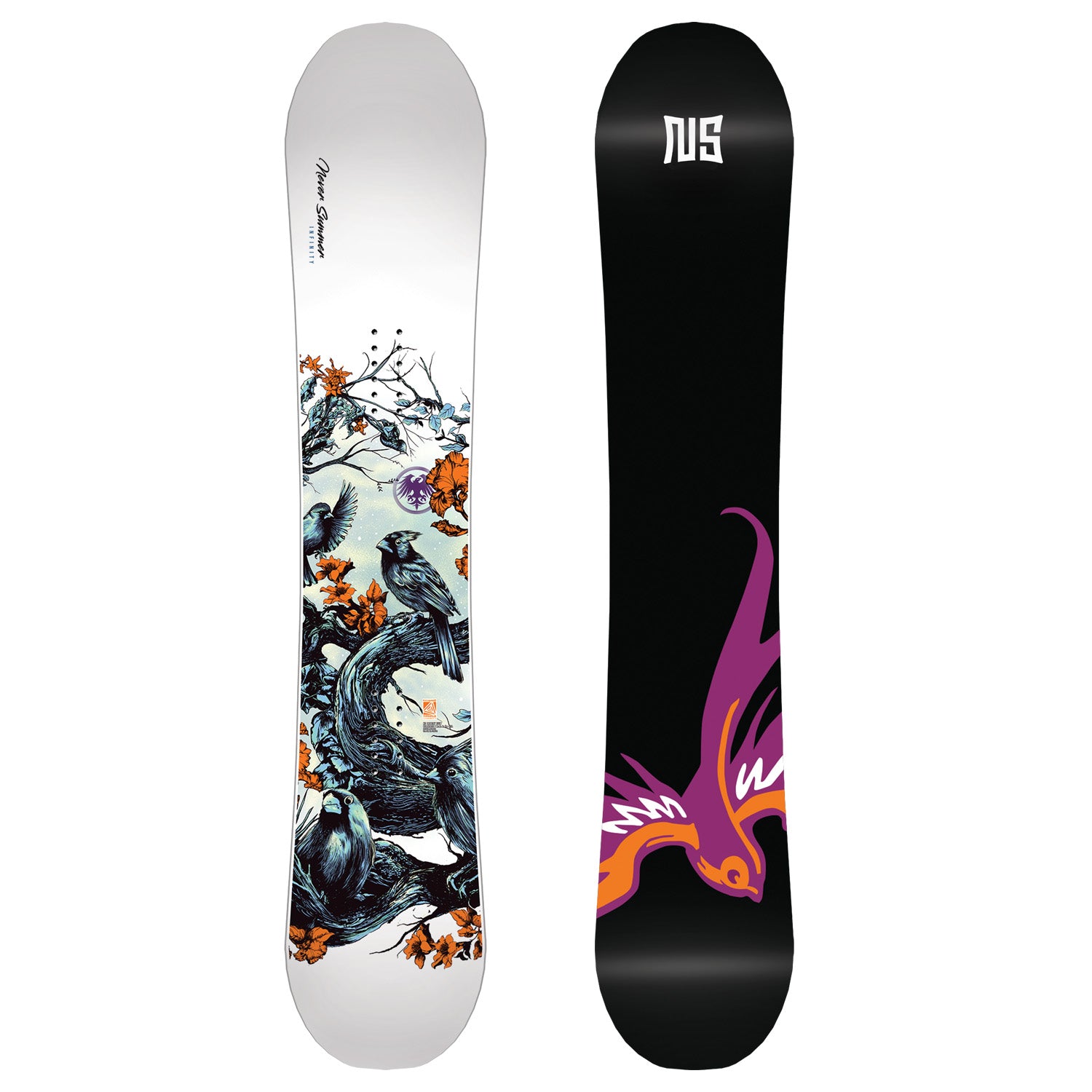 Never Summer Infinity Snowboard - Women's 2026 – evo