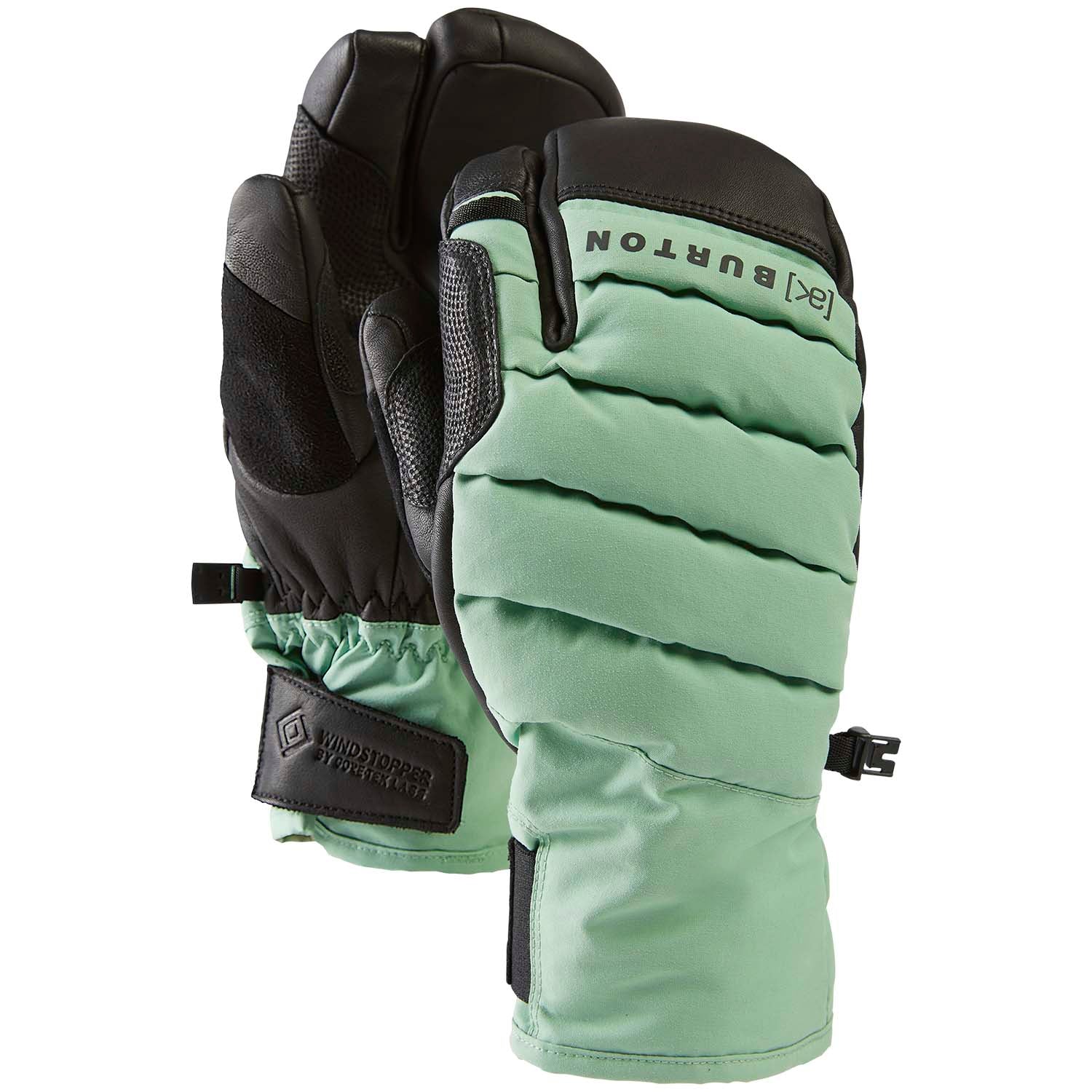 Burton AK Windstopper Oven Trigger Mittens 2026 - Medium Glove in Green