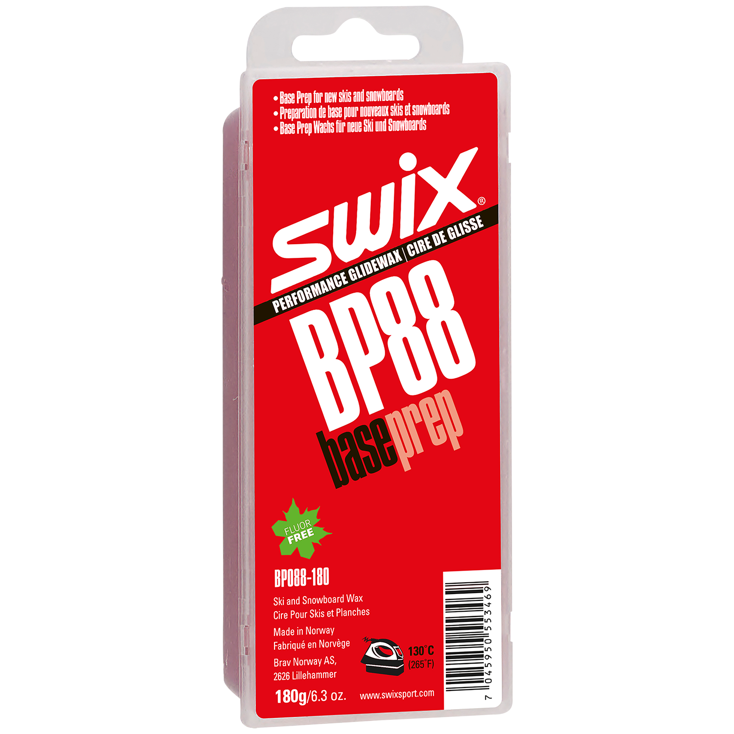 SWIX Normal Conditions Base Prep 180g Wax – evo