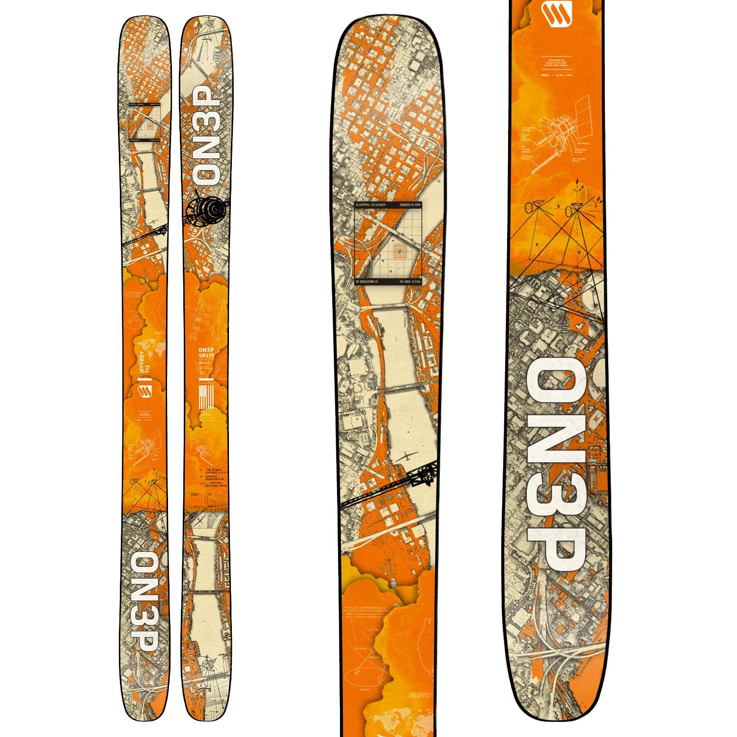 ON3P Jeffrey 112 Skis 2026 – evo