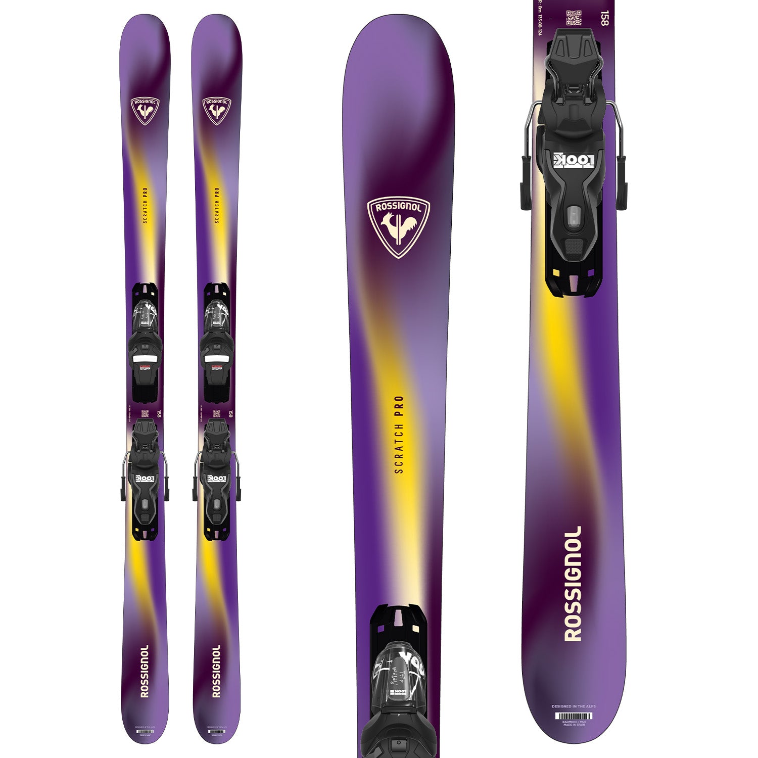 Rossignol Scratch Pro Skis + Xpress 10 GW Bindings 2027 – evo
