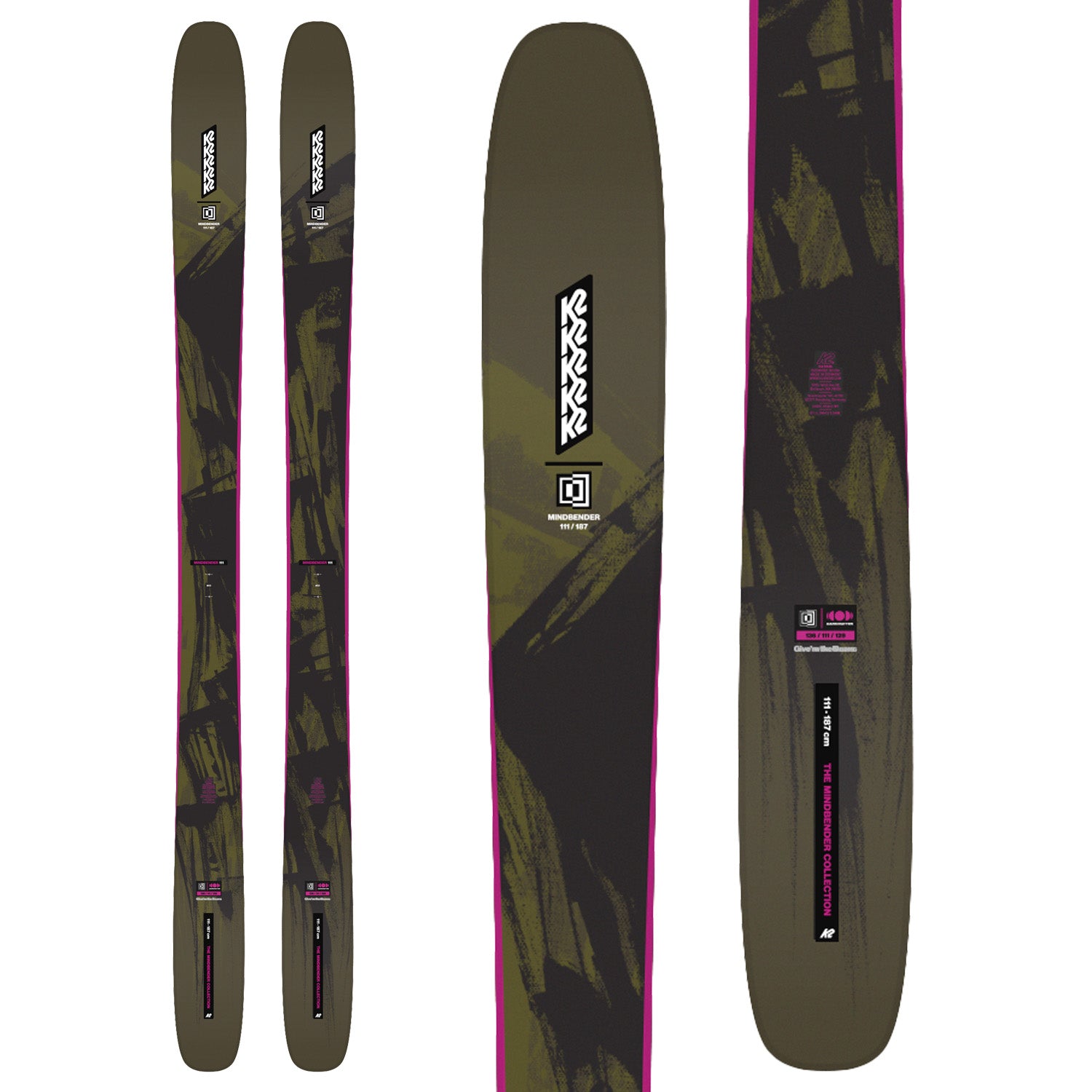 スキー K2 Mindbender116 179cm&CAST FREETOUR スキー K2