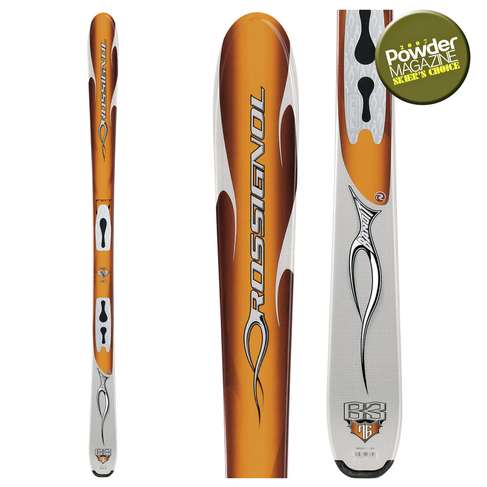 【送料無料】ROSSIGNOL BANDIT B3 178cm パウダー BC Rossignol Bandit B3 Skis 2007 – evo