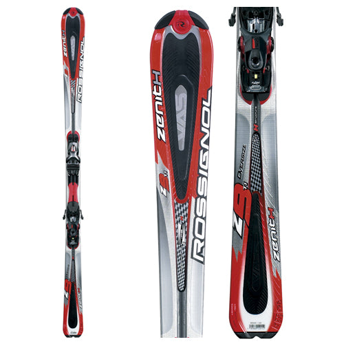 Rossignol Zenith Z9 Oversize TPI Skis + Axial 2 120 TI 2006 – evo