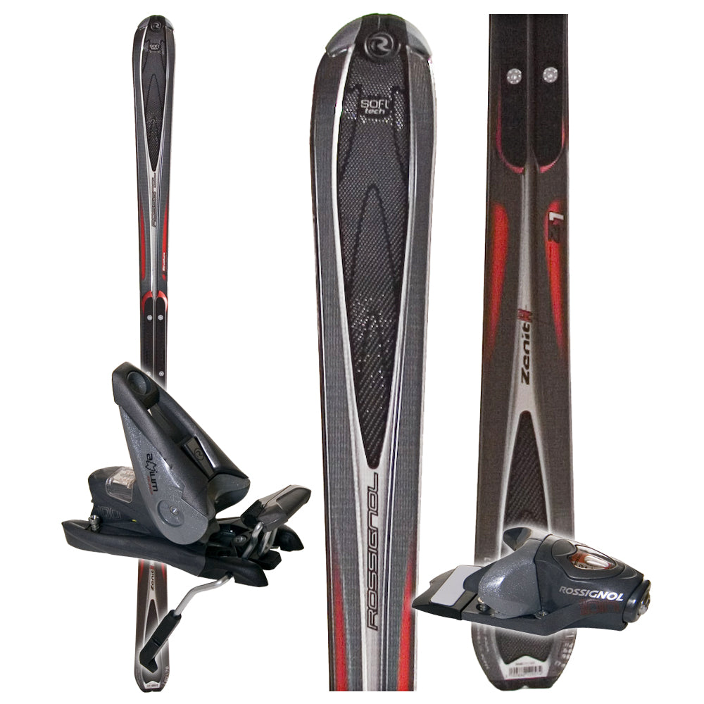 Rossignol Zenith Z1 Skis + Rossignol Axium 100 Bindings 2005 – evo