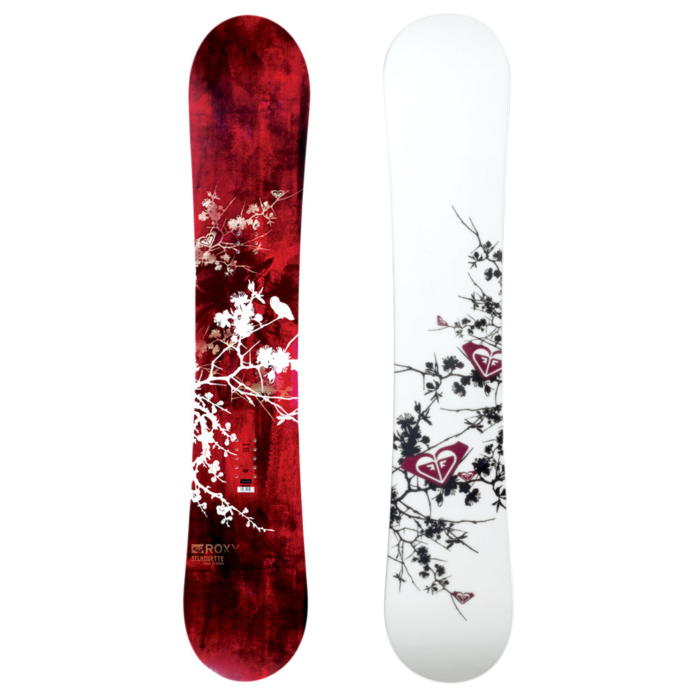 ROXY silhouette 143 × HEAD NX S Roxy Silhouette (Red/Gold) Snowboard - Women's 2008 – evo