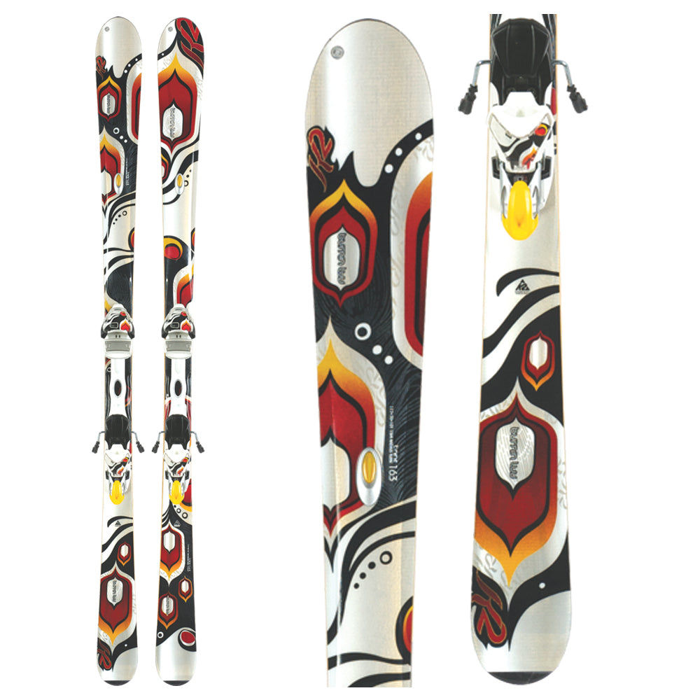 k2 burnin luv skis women's 74 EDITION Burnin Luv (2009)