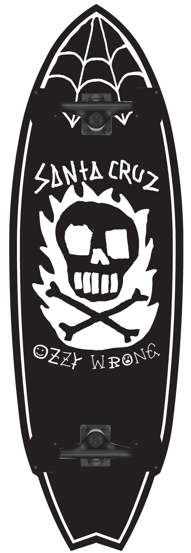 Santa Cruz Ozzy Wright Model Skateboard Complete – evo