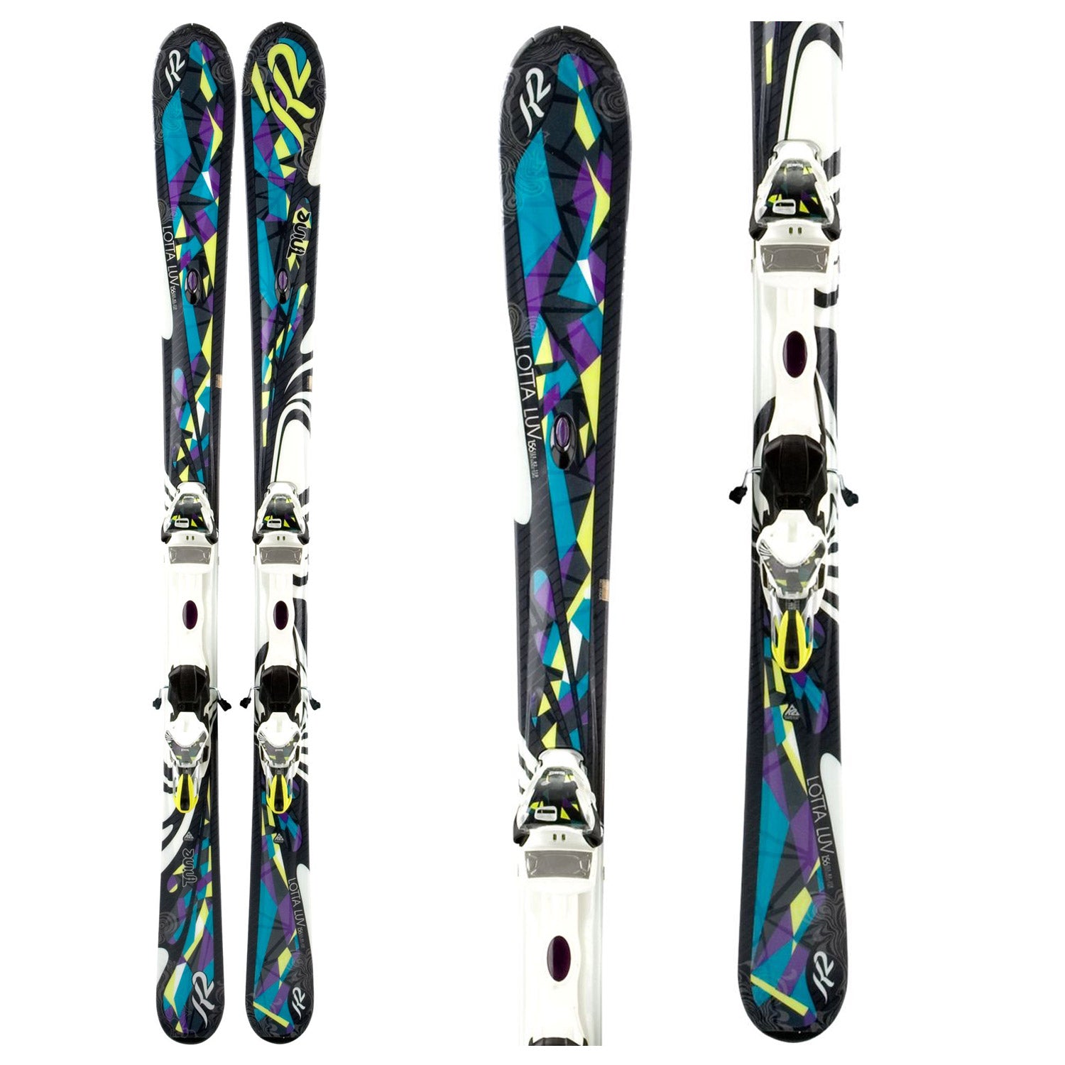 K2 Lotta Luv Skis + ERS 11.0 TC Bindings