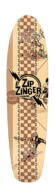 Krooked Zip Zinger Nano 2 Kool 4 Skool Skateboard Deck – evo