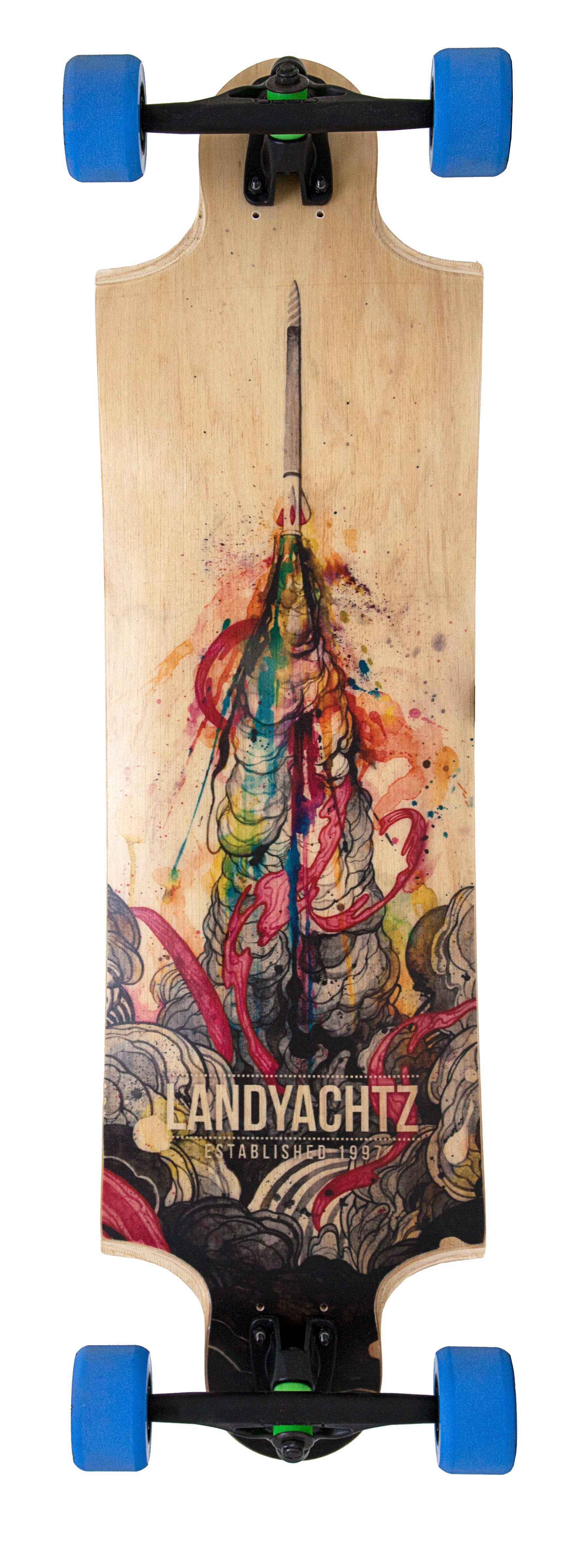 Landyachtz Time Machine 2014 Longboard Complete – evo