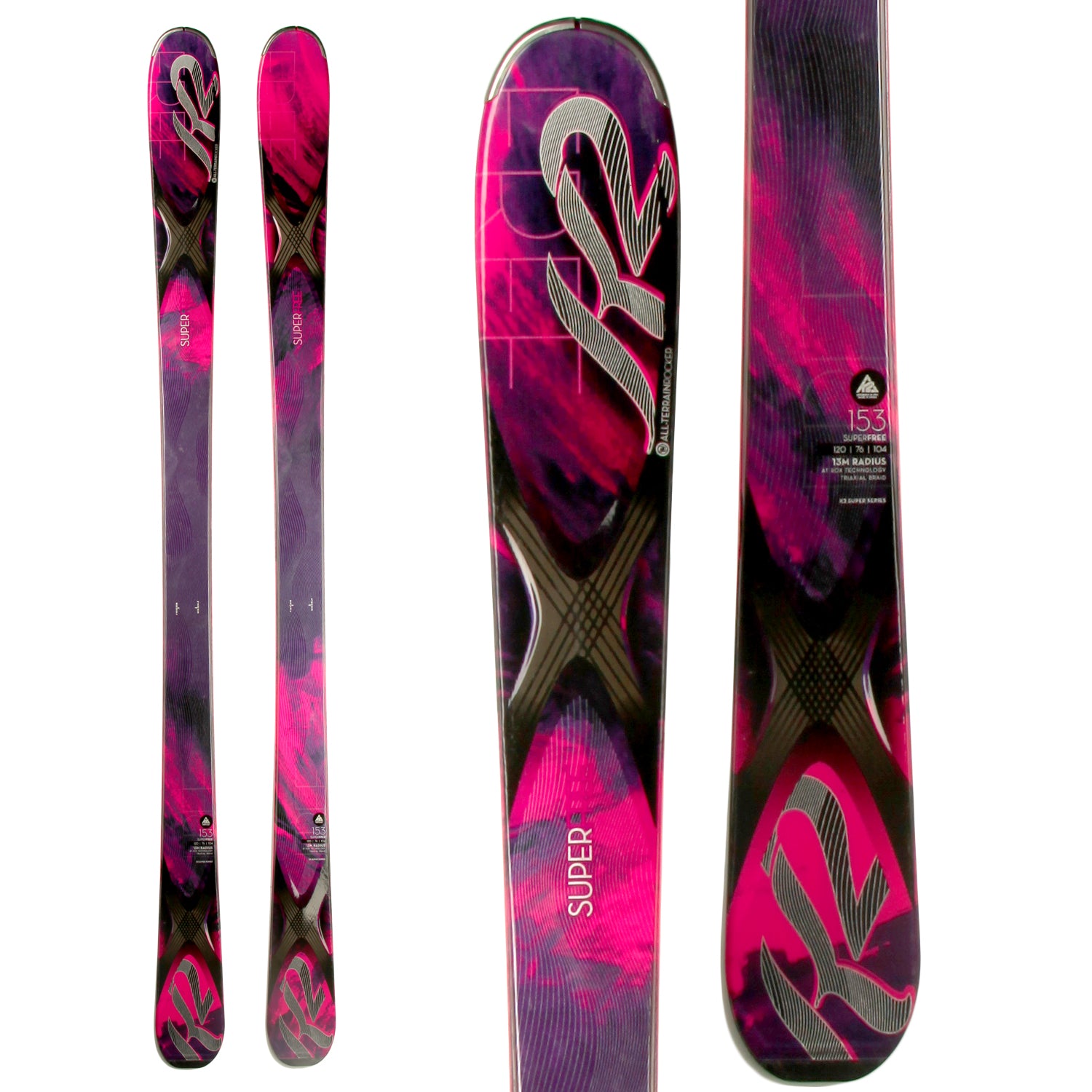 K2 SuperFree Skis - Women's 2014 – evo