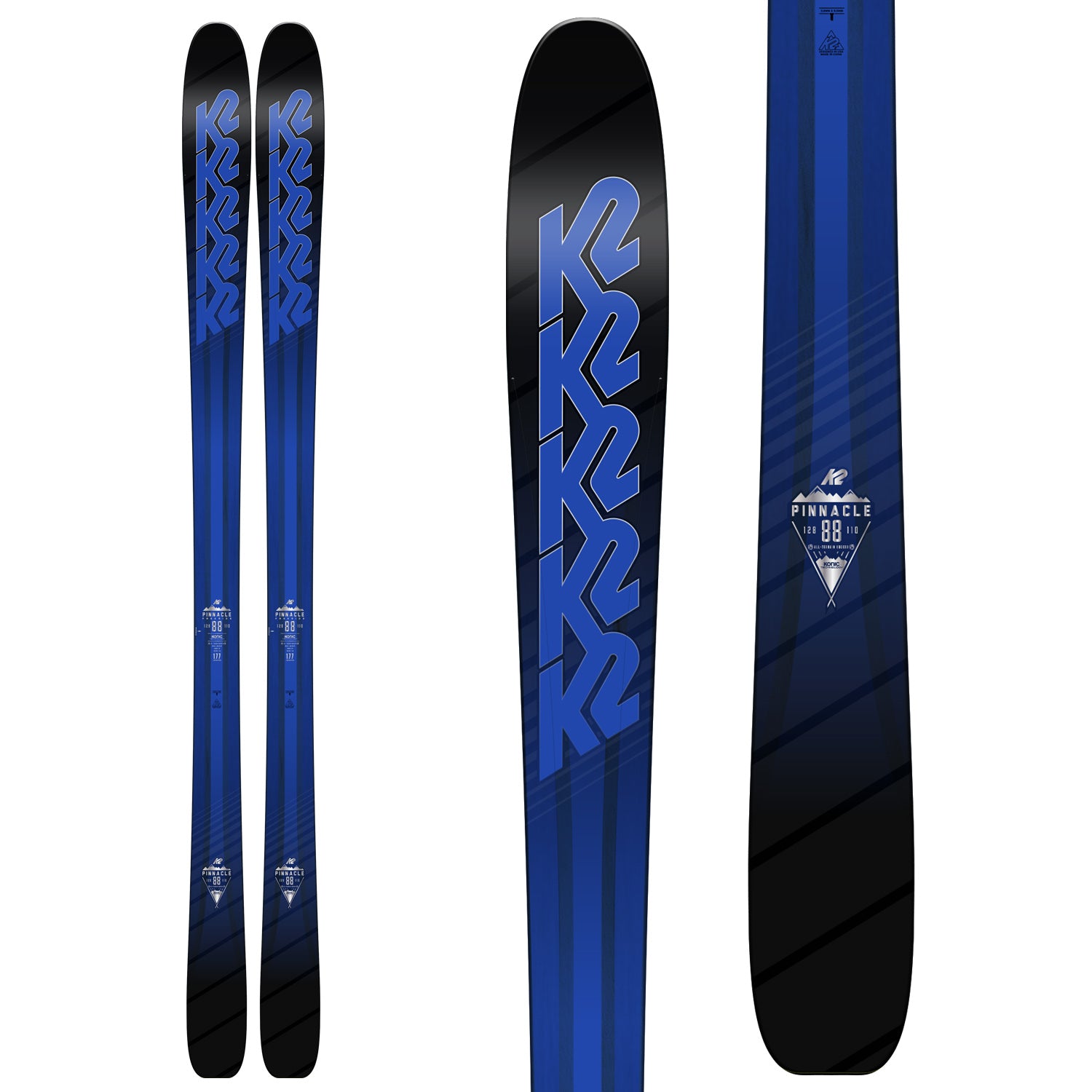 K2 Pinnacle 88 Skis 2018 – evo