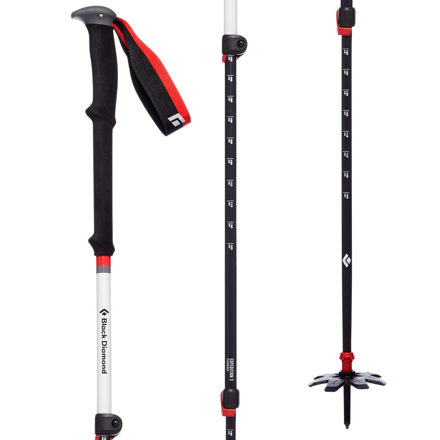Black Diamond Expedition 3 Adjustable Ski Poles 2020 – evo