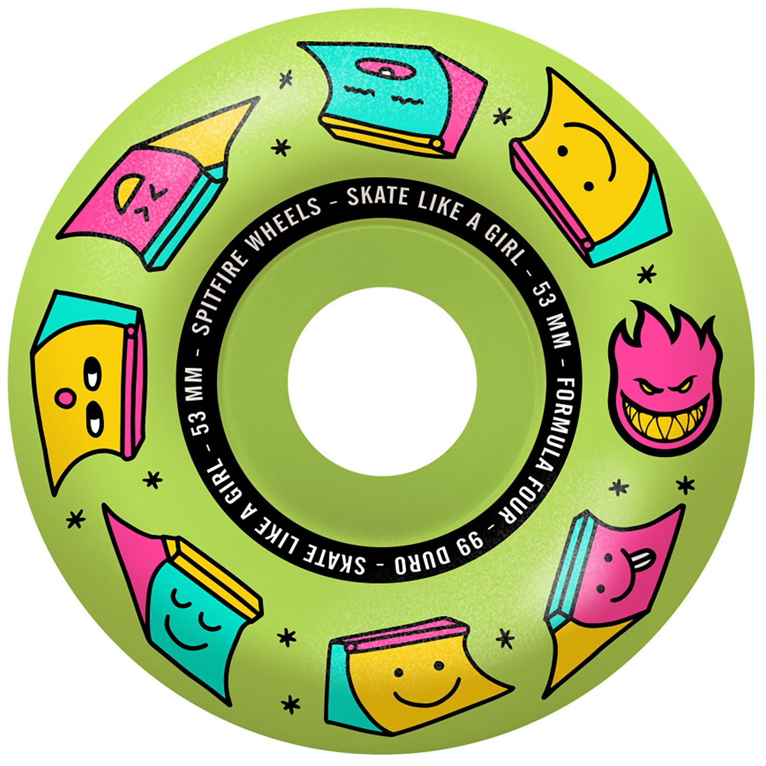 Spitfire Formula Four 99D Radial Skateboard Wheels – evo
