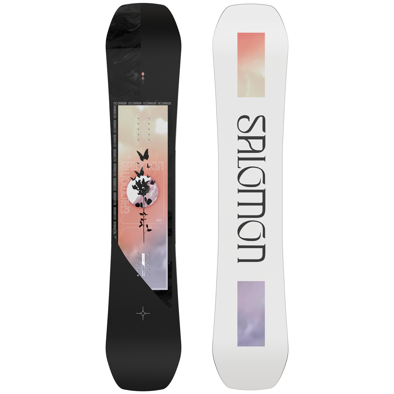 スノーボード Salomon 22-23 NODRAMA Salomon No Drama Snowboard - Women's 2023 – evo