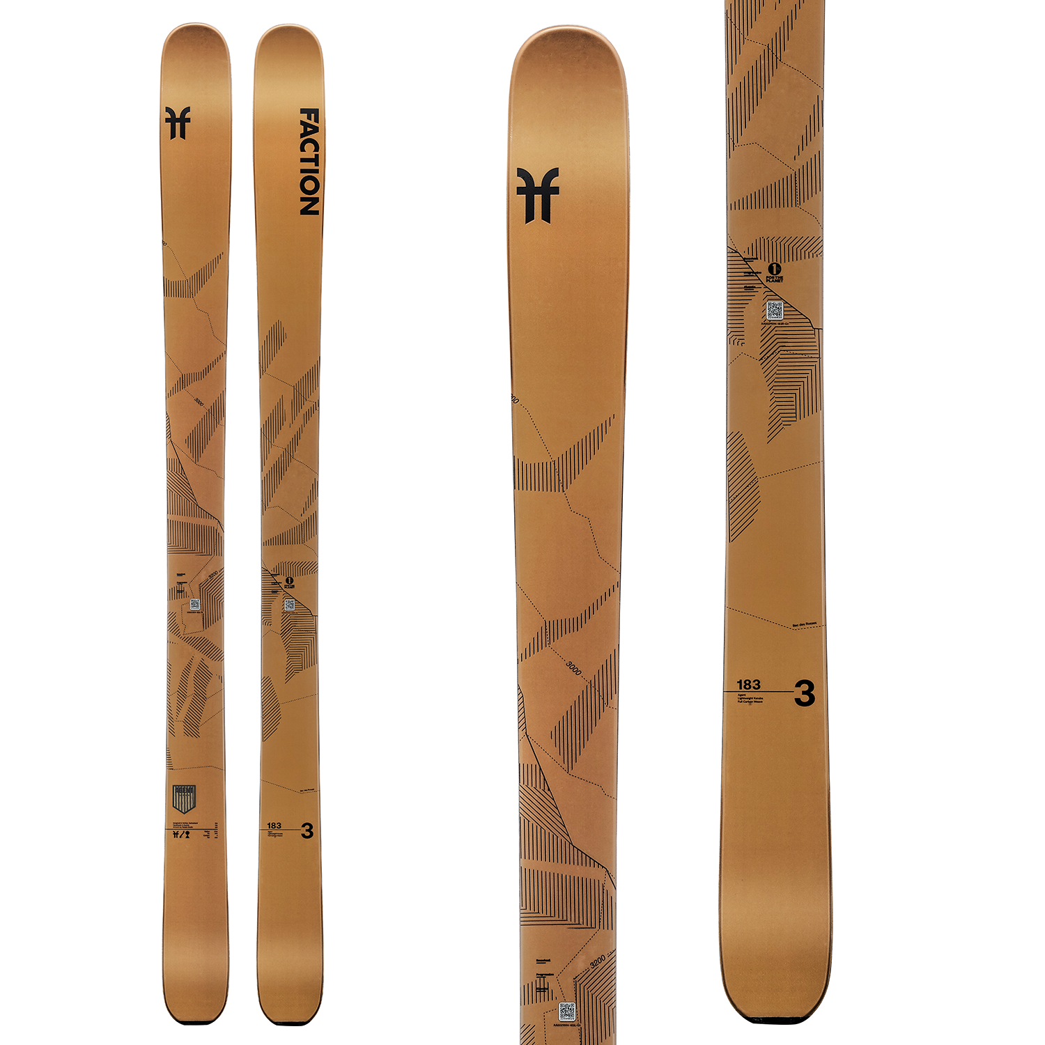 Faction Agent 3 Skis 2024 – evo