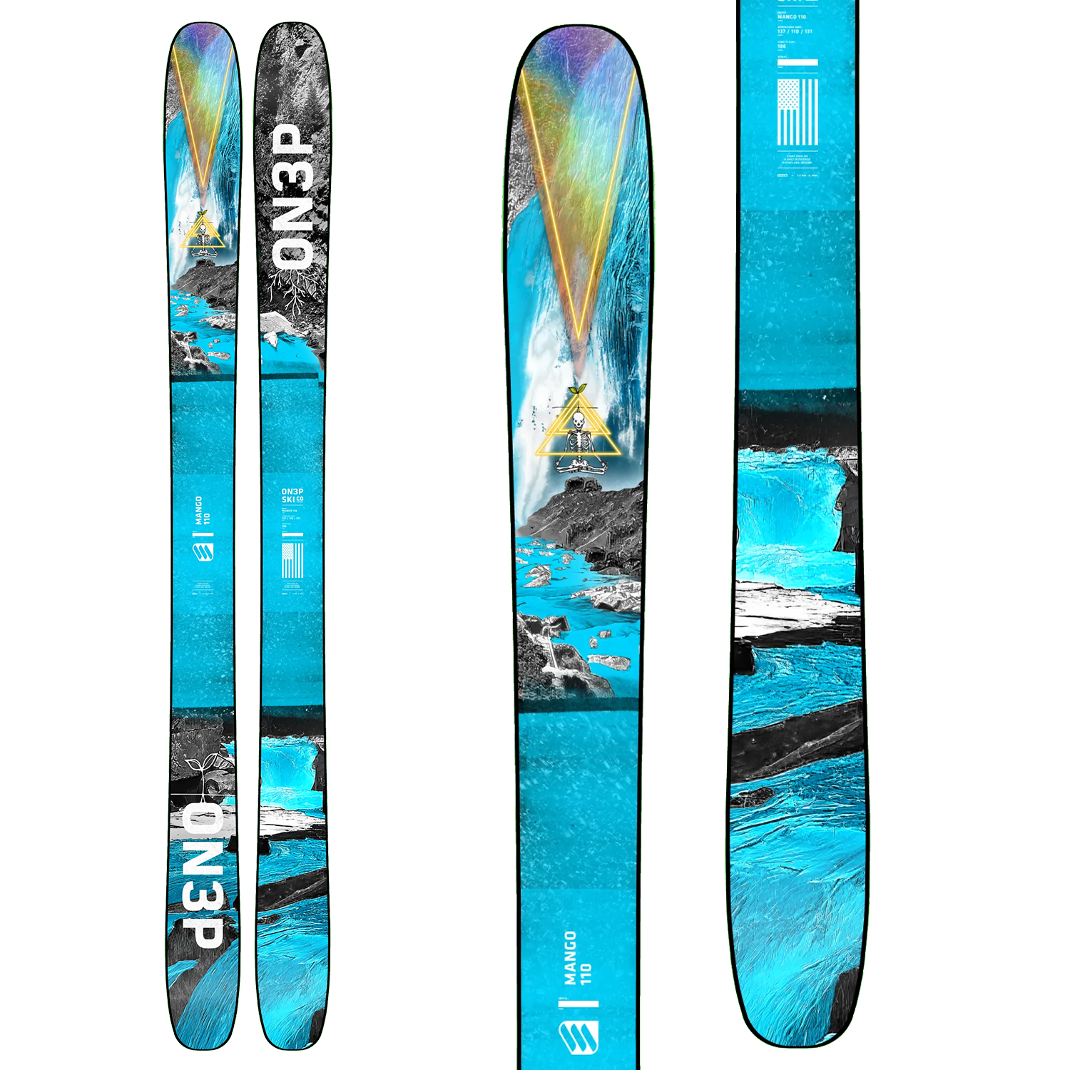 ON3P Mango 110 Skis 2024 – evo