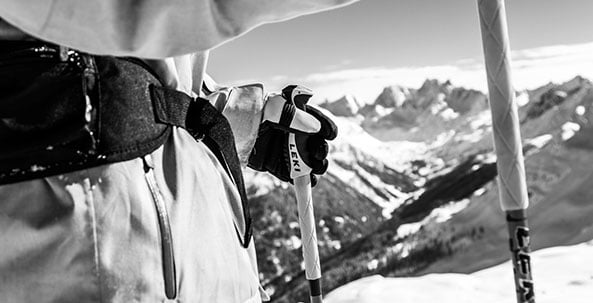 How To Choose Ski Pole Length & Ski Pole Size Chart