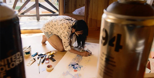 Artists Behind the Skis - Kay Flockhart