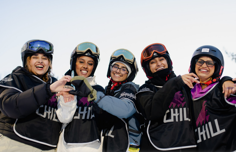 Chill Team making Heart with Hands