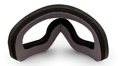 Triple-Layer Fleece-Lined Face Foam