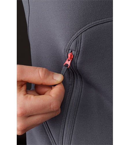 Two hand pockets with zippers