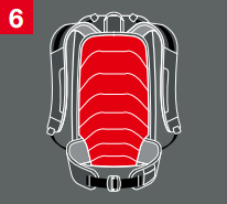 Anatomically Padded Back