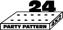 Party Pattern 4 x 2