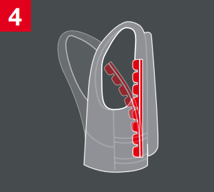 Flexible, Ventilated Back System