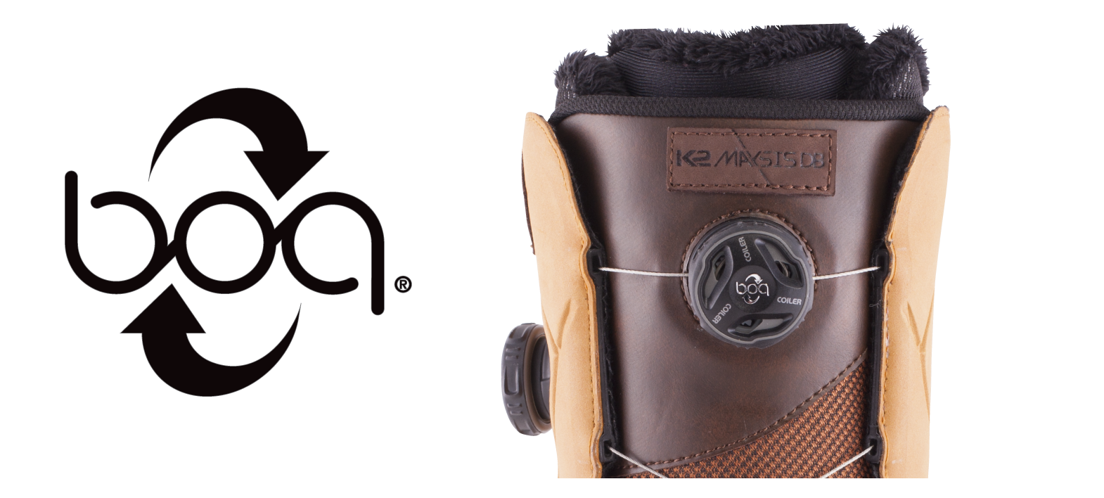 K2 Double Boa® Outer Lacing