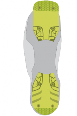 Replaceable DuraGrip™ Toes and Heels