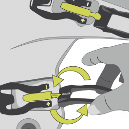 3 F16 Aluminum Micro-Adjustable Buckles